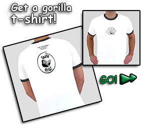 Get a gorilla t-shirt